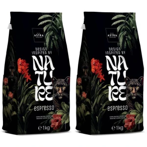 Zestaw 2x Astra Nature Espresso 1kg Kawa Ziarnista