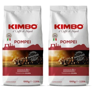 Zestaw 2x Kimbo Pompei 1kg kawa ziarnista