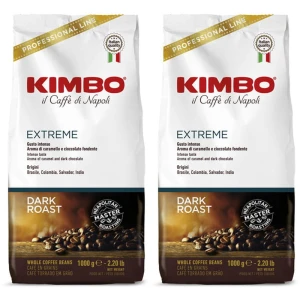 Zestaw 2x Kimbo Espresso Bar Extreme 1kg kawa ziarnista