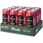 Zestaw 12x Dilmah napój herbaciany o smaku lychee z ekstraktem z czarnej herbaty puszka 330ml