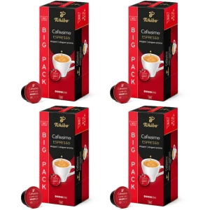 Zestaw 4x Tchibo Kawa Cafissimo Espresso Elegant 30 kapsułek