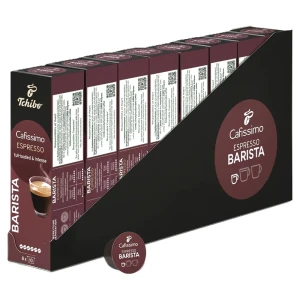 Zestaw 8x Tchibo Kawa Cafissimo Espresso Barista 10 kapsułek