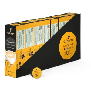 Zestaw 8x Tchibo Kawa Cafissimo Caffe Crema Fine Aroma 10 kapsuł