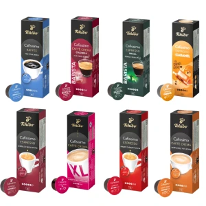 Zestaw Degustacyjny 8x Tchibo Kawa Cafissimo Kapsułki 