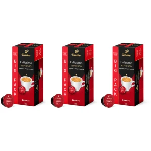 Zestaw 3x Tchibo Kawa Cafissimo Espresso Elegant 30 kapsułek