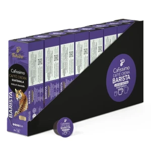 Zestaw 8x Tchibo Kawa Cafissimo Barista Caffe Crema Guatemala 10 kapsułek