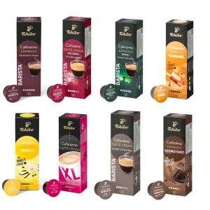 Zestaw Degustacyjny 8x Tchibo Kawa Cafissimo Różne Smaki