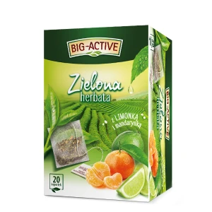 Big-Active z Limonką i Mandarynką Ex20 herbata zielona