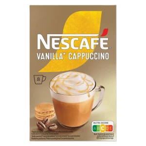 Nescafe Vanilla Cappucino 8x14g 112g Kartonik Cappuccino Waniliowe