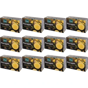 Zestaw 12x Dilmah Pinneaple Ananas Ex20 herbata ekspresowa z zawieszką