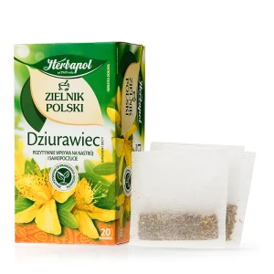 Herbapol Zielnik Polski Dziurawiec Ex20 herbata ekspresowa ziołowa