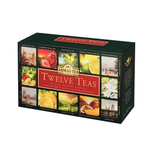 Ahmad Tea Twelve Teas Ex60 zestaw herbat 12 smaków