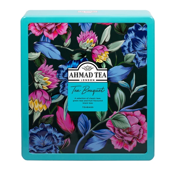 Ahmad Tea Bouquet Caddy zestaw herbat w puszce 9x8x2g.jpg