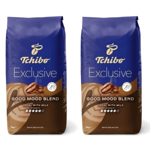 Zestaw 2x Tchibo Exclusive Good Mood 1000g kawa ziarnista