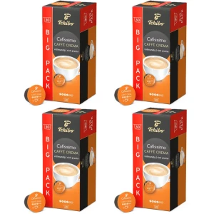 Zestaw 4x Tchibo Kawa Cafissimo Caffe Crema Rich Aroma 30 kapsułek