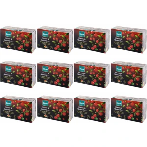 Zestaw 12x Dilmah Cherry i Almond EX20 herbata z zawieszką