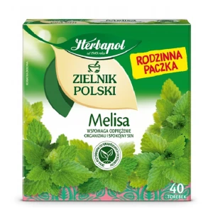 Herbapol Zielnik Polski Melisa Ex40 herbata ekspresowa ziołowa 40x2g
