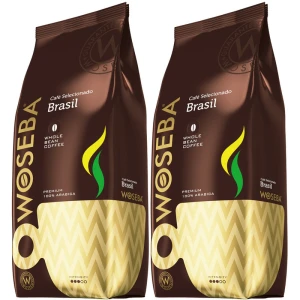 Zestaw 2x Woseba Cafe Brasil 1kg kawa ziarnista