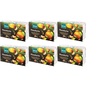 Zestaw 6x Dilmah Mandarin Ex20 herbata z zawieszką