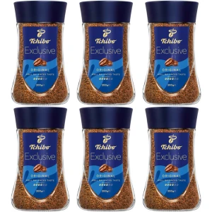 Zestaw 6x Tchibo Exclusive 200g kawa rozpuszczalna