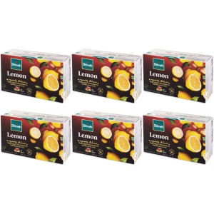 Zestaw 6x Dilmah Lemon Ex20 herbata z zawieszką