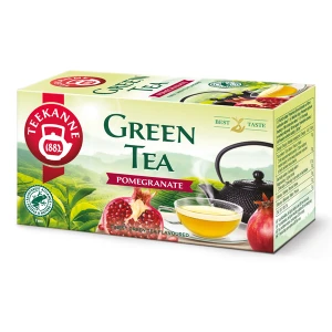 Teekanne Green Pomegranate Granat 20 torebek zielona z dodatkiem granatu