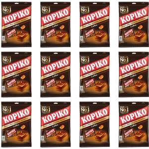 Zestaw 12x Kopiko Cukierki Kawowe Coffee 100g