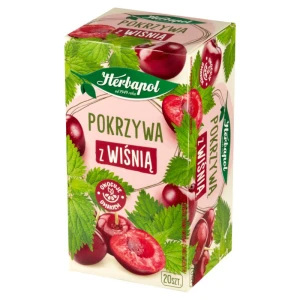 Herbapol Pokrzywa Wiśnia Ex20 herbata ekspresowa ziołowa