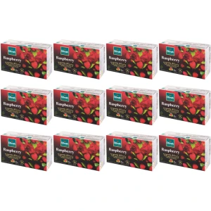Zestaw 12x Dilmah Raspberry Ex20 z zawieszką