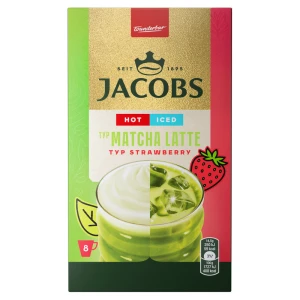 Jacobs Matcha Latte Strawberry 8x14,5 Display 