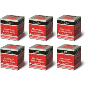Zestaw 6x Dilmah Exceptional Maharajah Reserve Assam 20x2g