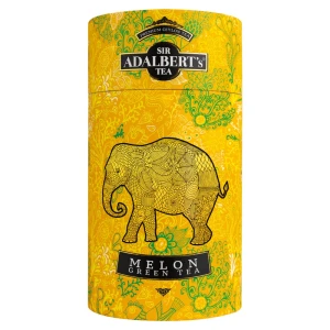 Adalbert'S Tea Melon Green Tea 100g Herbata liściasta w puszce tekturowej