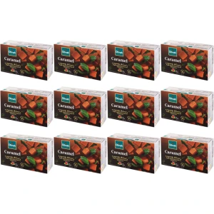 Zestaw 12x Dilmah Caramel 20 torebek 1,5g herbata z zawieszką