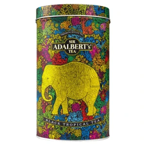 Adalbert'S Tea Tropical Black 110g Herbata liściasta Metalowa puszka