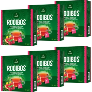 Astra Zestaw Rooibos Malina Grapefruit 6 x 60 torebek herbata ekspresowa