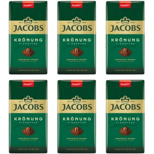 Zestaw 6 x Jacobs Kronung 500g kawa mielona 