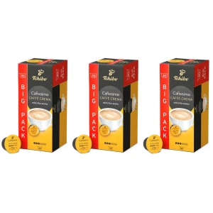 Zestaw 3x Tchibo kawa Cafissimo Caffe Crema Fine Aroma 30 kapsuł