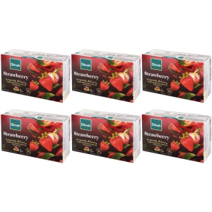 Zestaw 6x Dilmah Strawberry Ex20 herbata z zawieszką