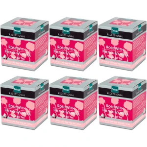 Zestaw 6x Dilmah Exceptional Rose With French Vanilla 20x2g