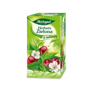 Herbapol Zielona Wiśnia Ex20 herbata ekspresowa