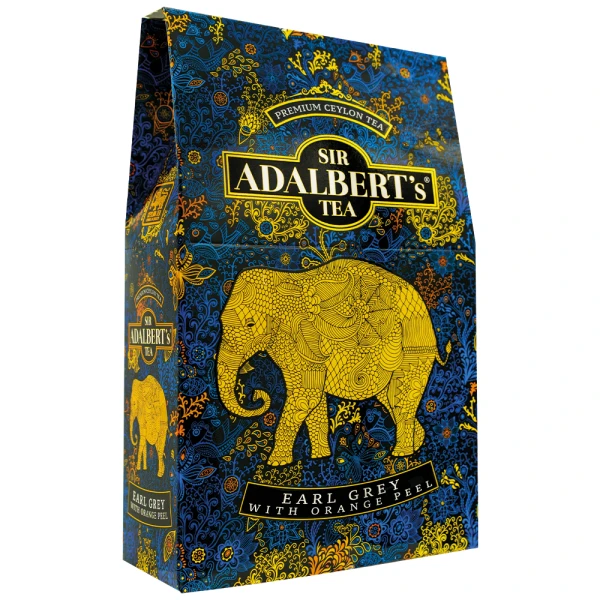 Herbata lisciasta w kartoniku pouch Earl Grey with Orange Peel 100g.jpg