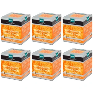 Zestaw 6x Dilmah Exceptional Lime Orange Fussion 20x2g