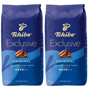 Tchibo Exclusive 2x1kg ZESTAW kawa ziarnista