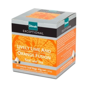 Dilmah Exceptional Lime Orange Fussion 20x2g