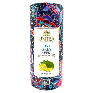 Unitea Tea Earl Grey Tuba, 80g herbata liściasta