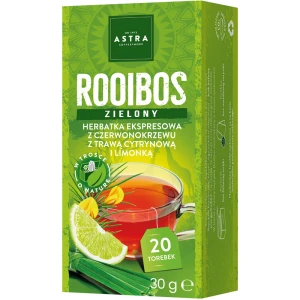 Astra Rooibos zielony z trawą cytrynową i limonką Ex20