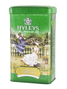 Hyleys English Green 100g herbata liściasta Puszka
