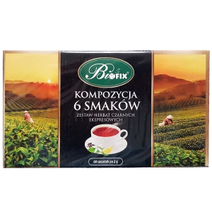 Bi Fix Kompozycja Herbat Czarnych 6 smaków 