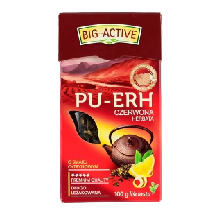Big-Active Pu-erh Lemon 100g liściasta