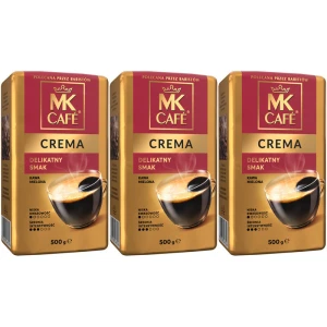 Zestaw 3x MK Cafe Crema 500g kawa mielona